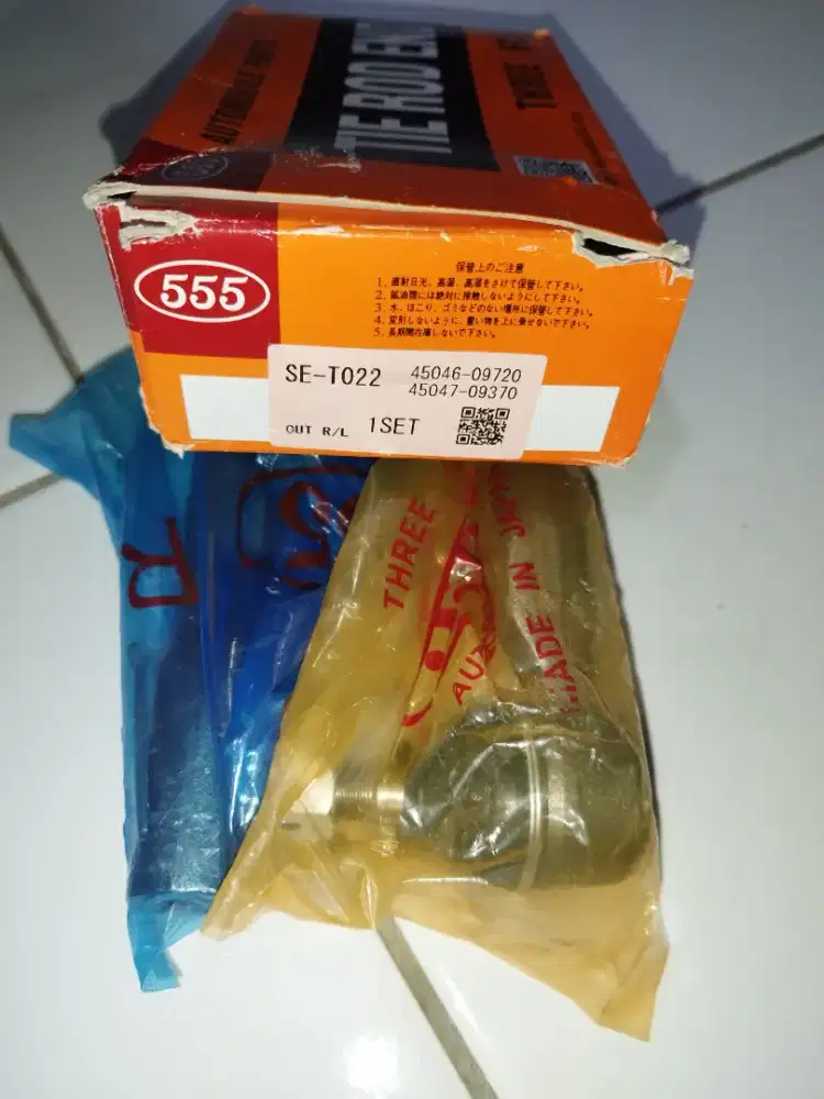 Tie Rod Vios Yaris Sienta Valco Sankei 555 Japan Setara Ori Pabrik