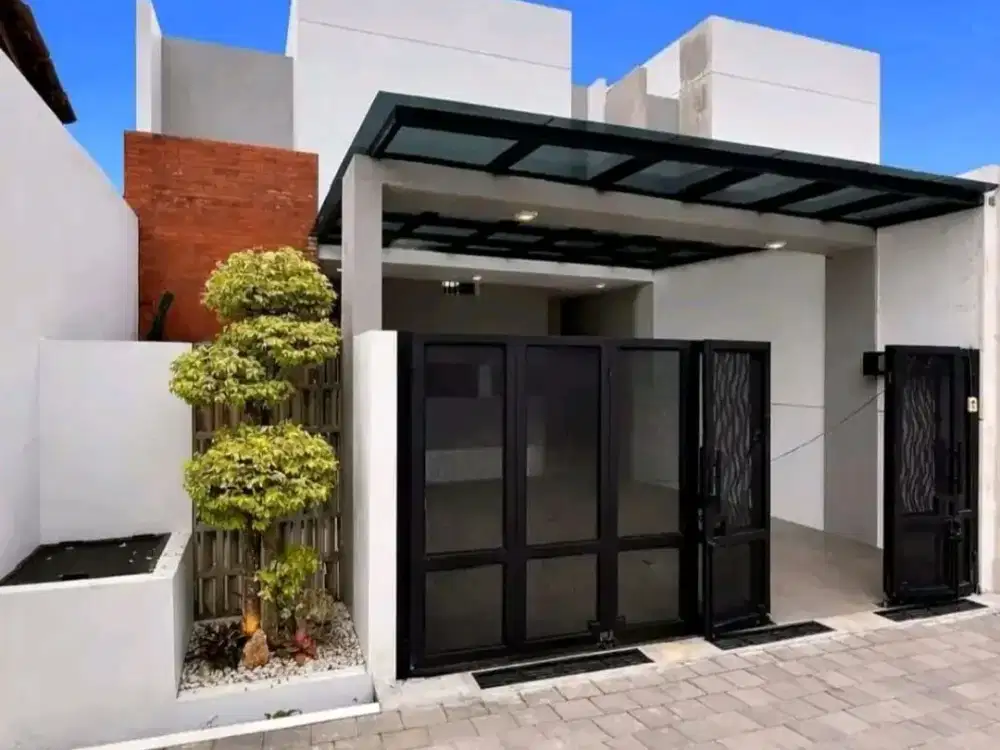 BELI RUMAH MASUK BAWA KOPER, LANGSUNG DITINGGALI - RUMAH INDUSTRIAL MODERN SIAP HUNI DEKAT KAMPUS PPPG KESENIAN DAN UII TERPADU