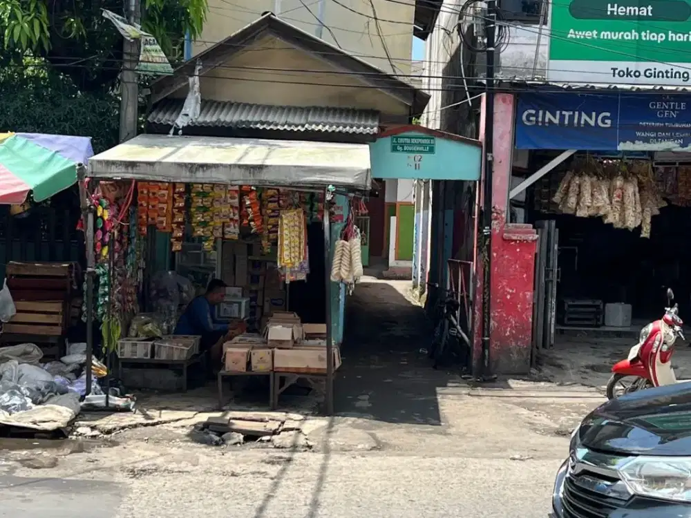 Toko + Kostan lelang murah,  Daerah Strategis dekat Kota di Cikutra Raya, bandung