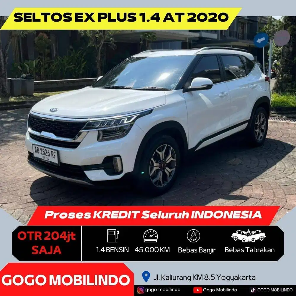Kia Seltos EX Plus Matic 2020 Plat AB ISTIMEWA DP Minim Creta