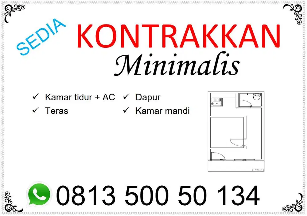 Kontrakkan minimalis