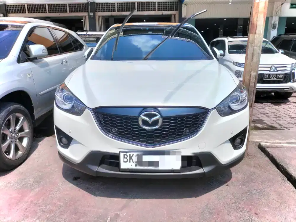Grade I (Istimewa)‼️Mazda CX-5 2.5 Grand Touring Putih 2014