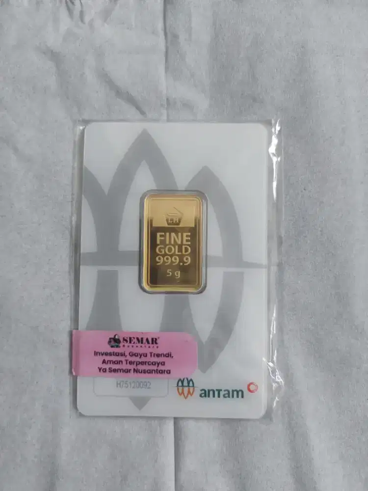 Emas Antam 5 gr & Sertifikat