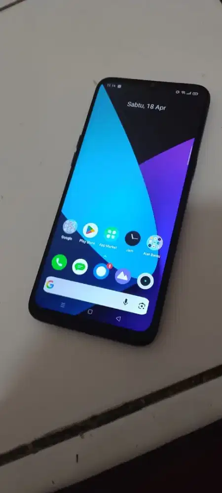Di jual realme 5 ram 3/64  original Hp& casan