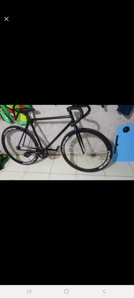 fixie custom bekas kondisi mulus