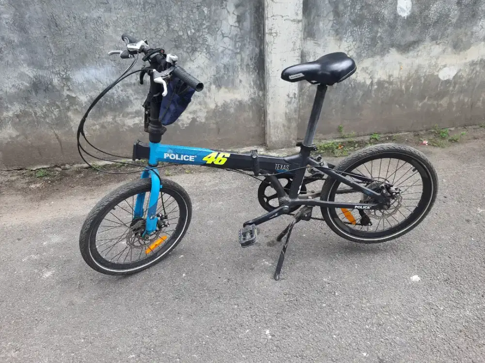Sepeda Lipat Police Texas