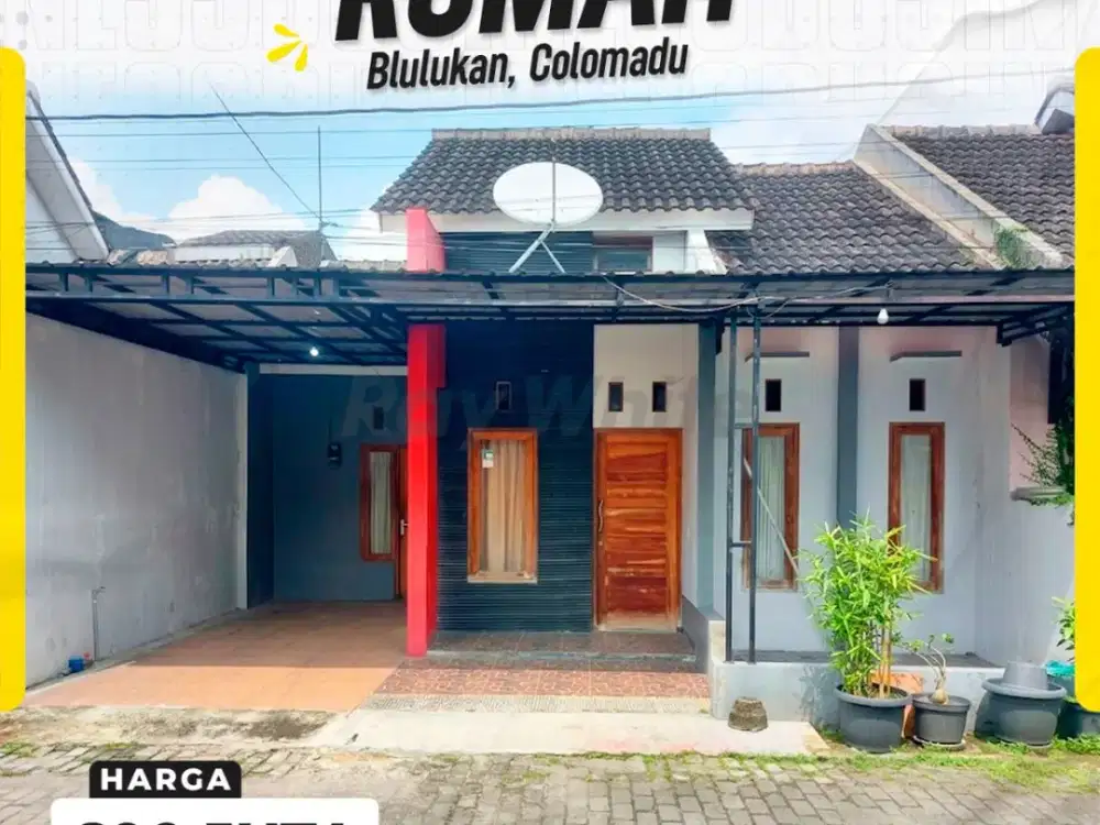 Rumah Minimalis Modern di Blulukan Regency Colomadu, Hunian Nyaman Dekat Akses Tol & Bandara