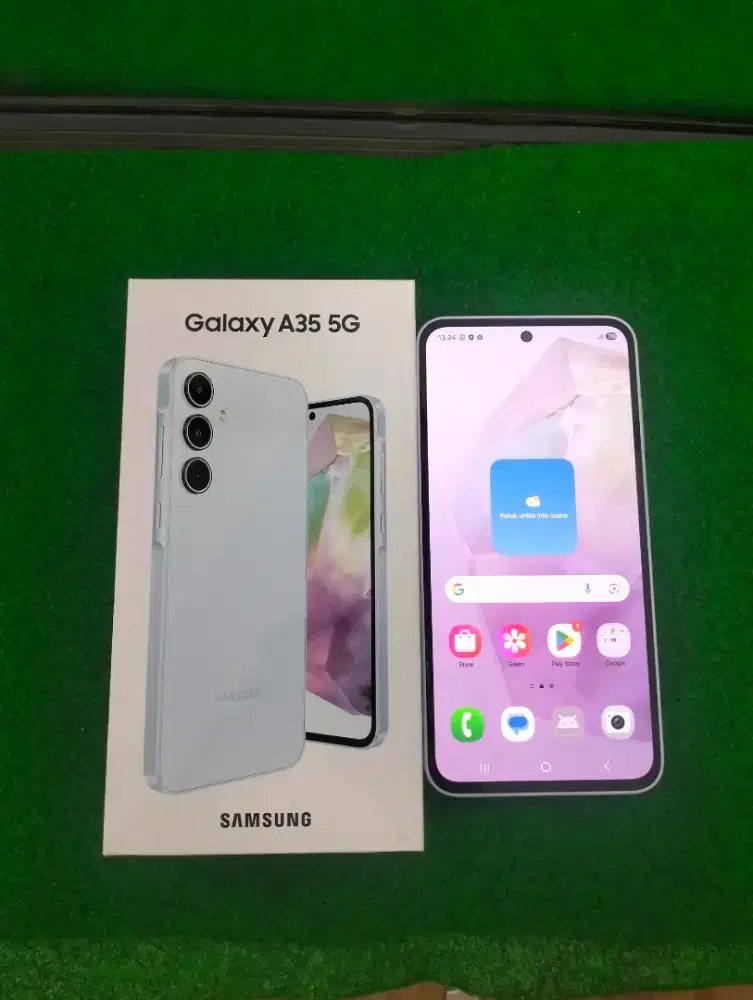 samsung A35 ram 8/256gb lengkap mulus