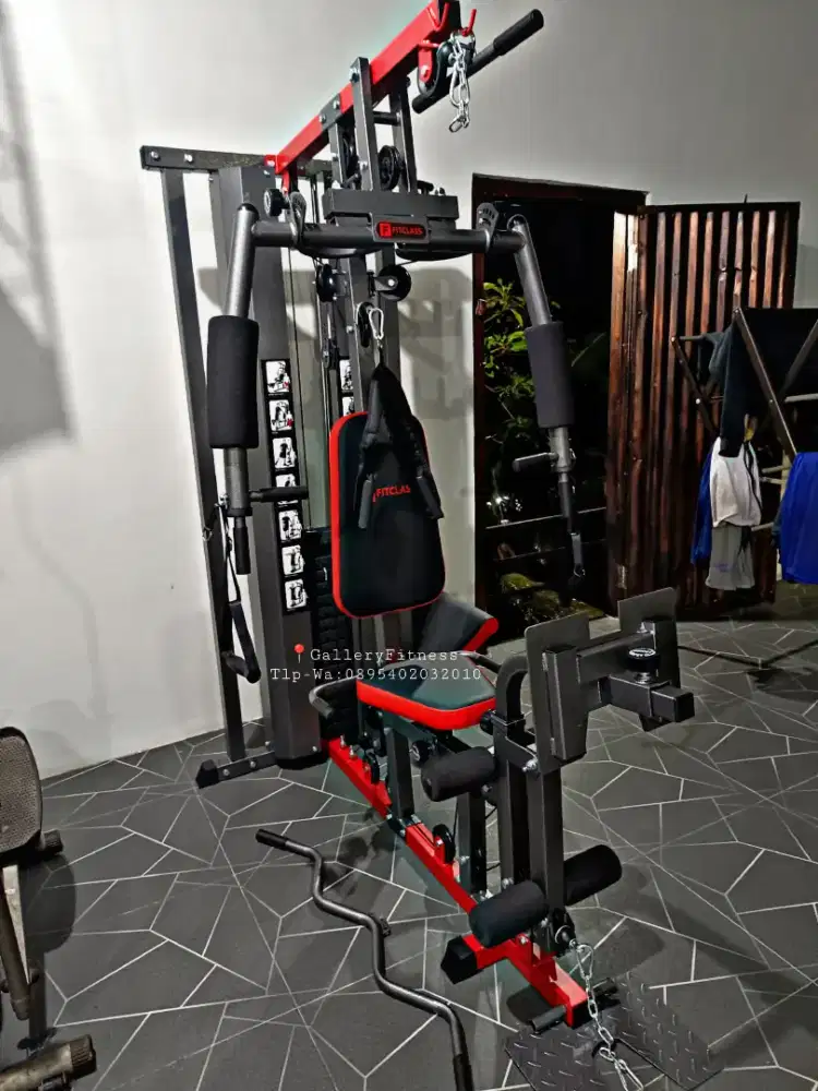 Home gym 1 sisi plus leg pres( free antar)