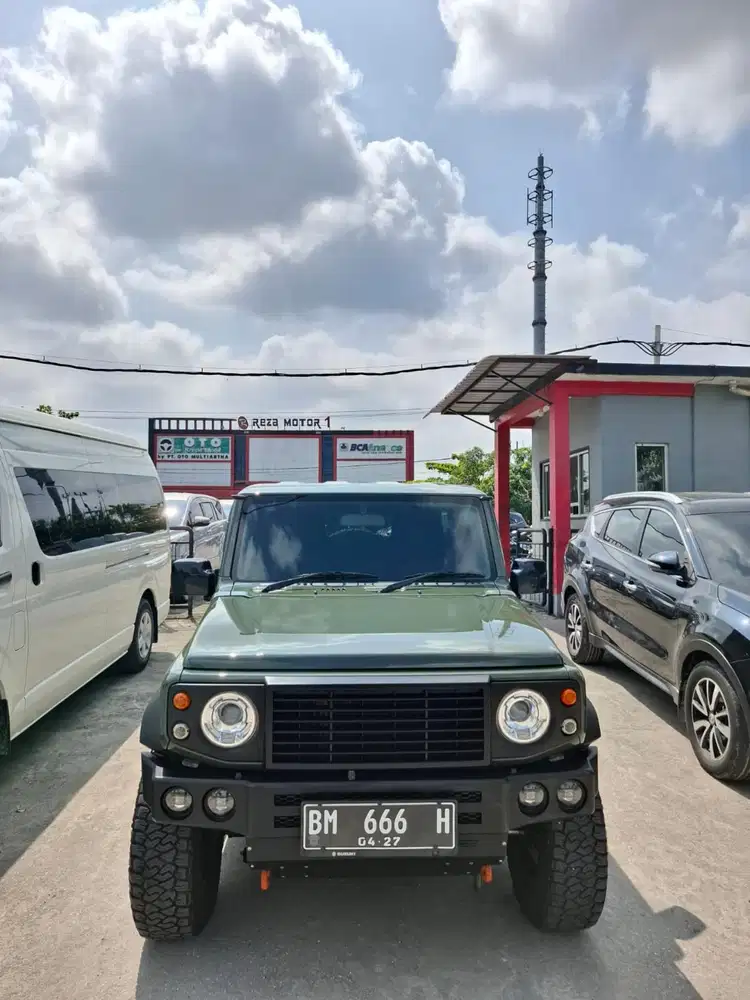 Jimny 2021 3 door manual. Km 16rb antik (full modifikasi offroad)