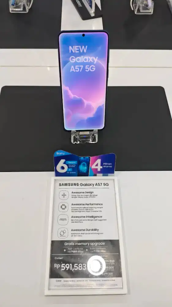 Samsung Galaxy A57 5G CICILAN RINGAN HOMECREDIT