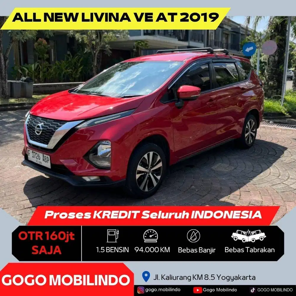 Nissan All New Livina VE Matic 2019 MURAH DP Minim Xl7