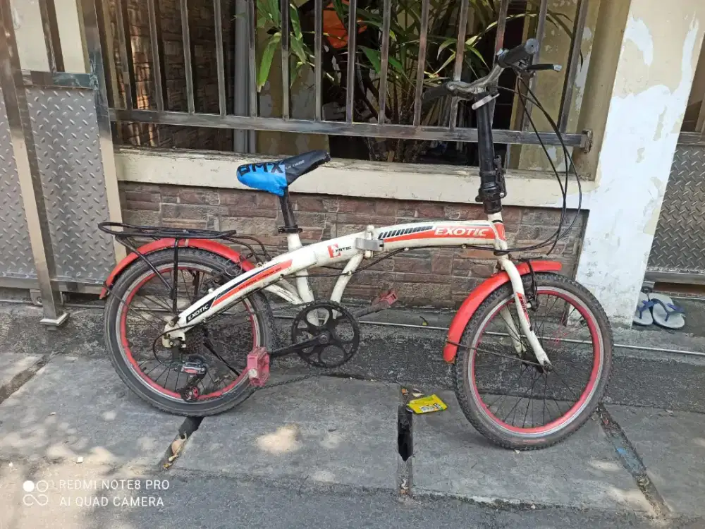Sepeda Lipat EXOTIC ring 20 speed 7