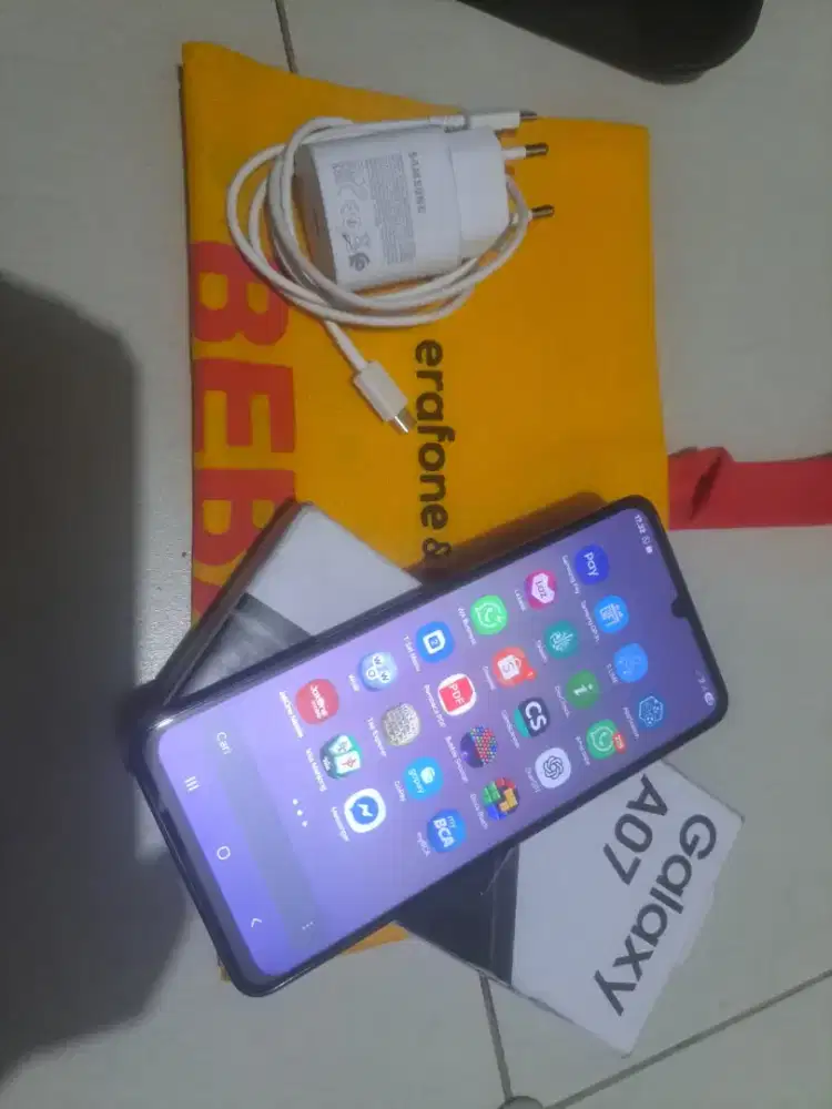 Samsung A 07 baru 2 minggu