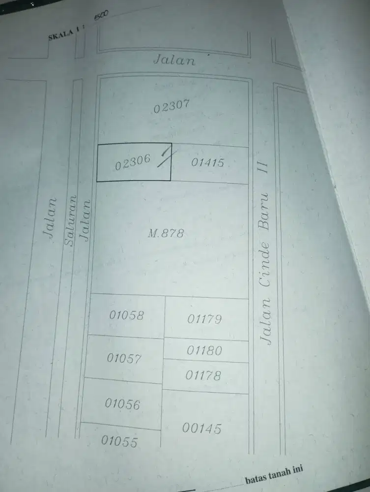 Tanah di jual 200M2 Prajurit kulon