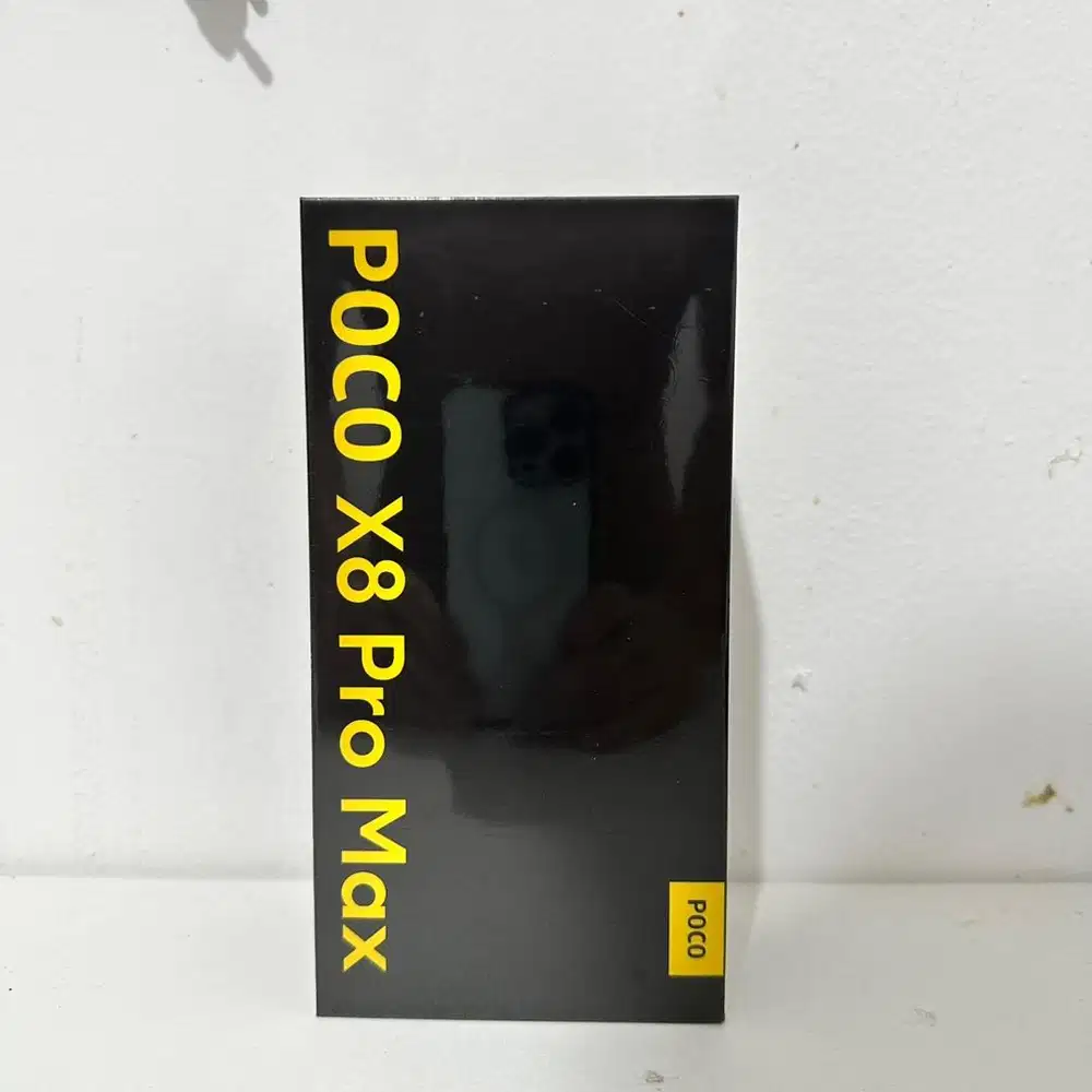Poco X8 Pro Max 12/512Gb Black BNIB Segel. Harga nett