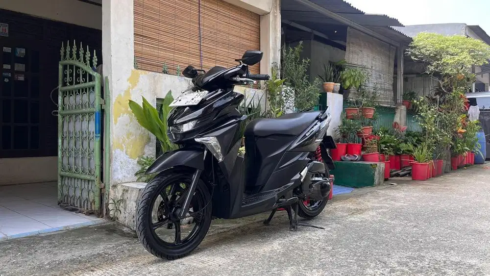 Dijual Soul GT 125 Tahun 2017 warna hitam