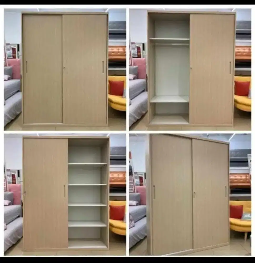 LEMARI BESI GESER PROMO BISA CICIL 0%