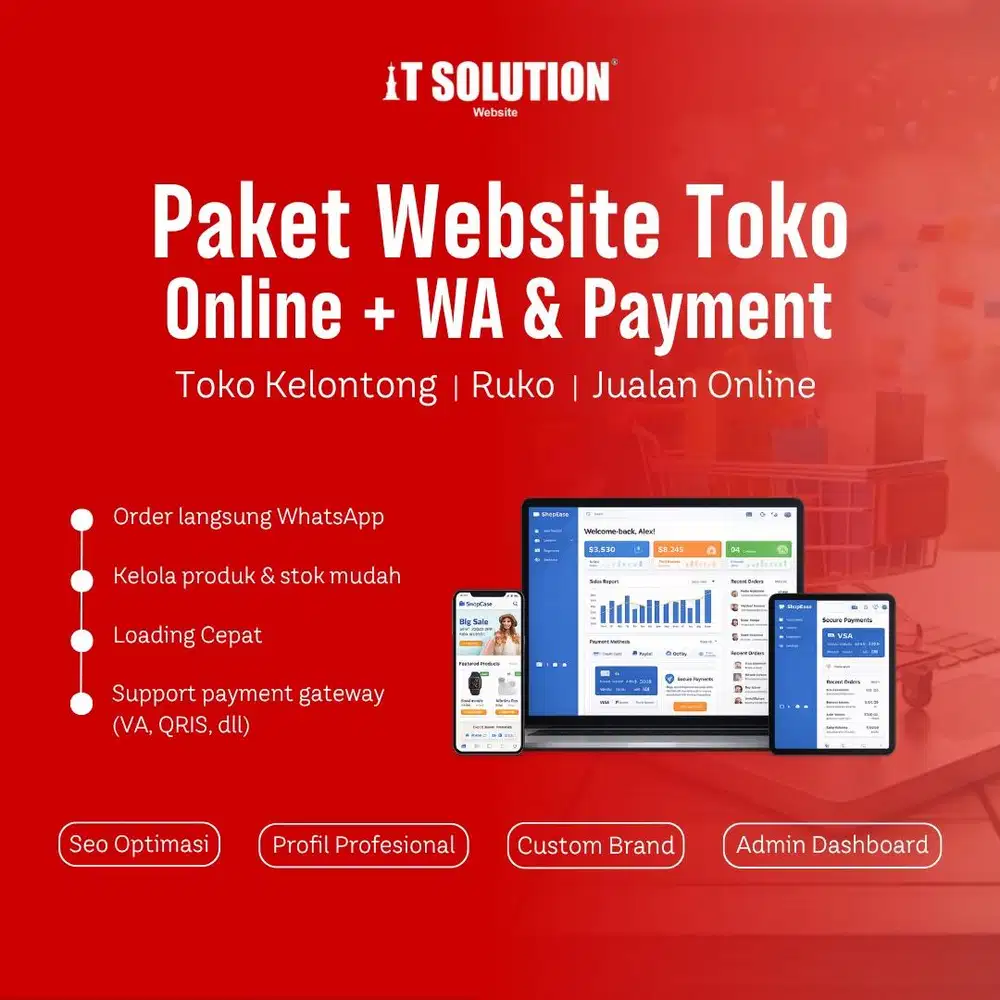 Pembuatan Website Toko Online dengan Payment Gateway