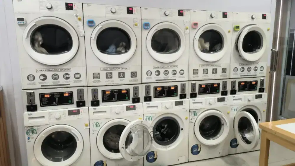 Mesin Washer & Dryer Beko