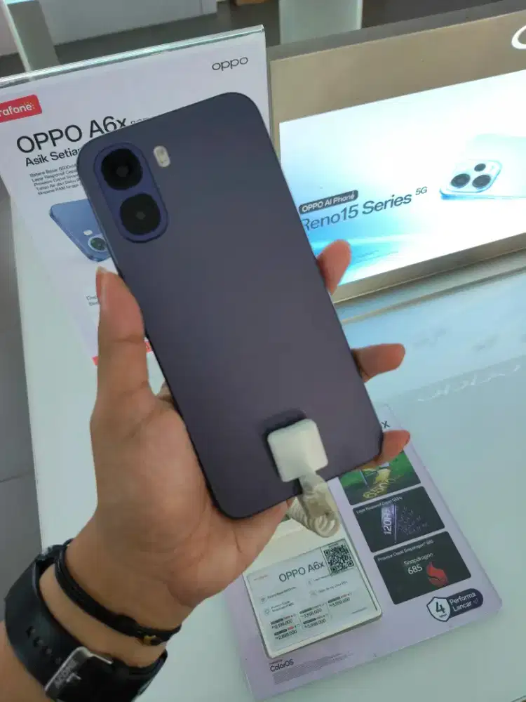 NEW OPPO A6x GARANSI RESMI | CICILAN RINGAN BUNGA 0% TANPA DP