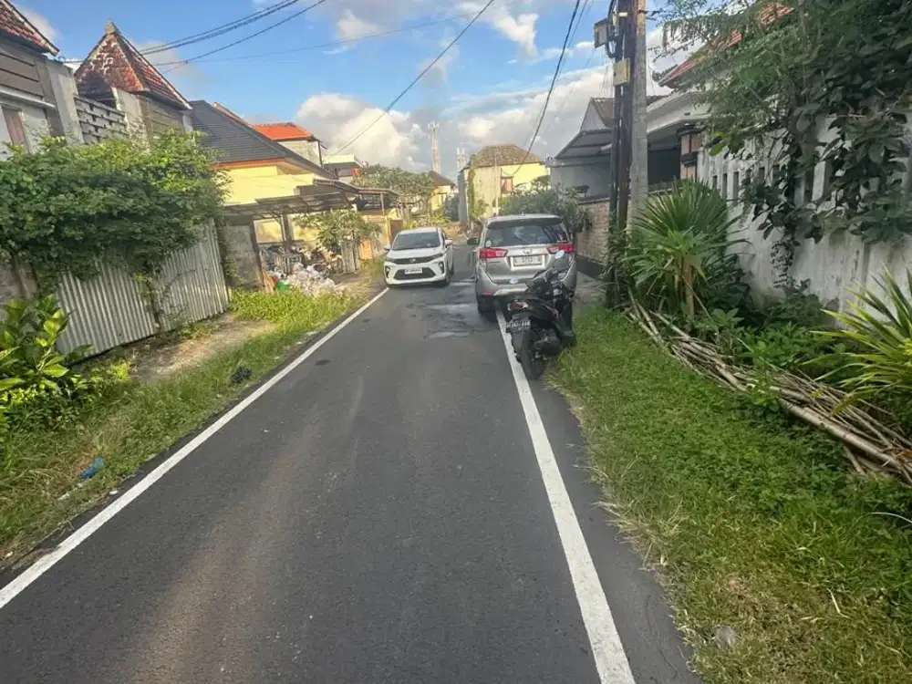 Disewakan Tanah Bagus Lokasi Di Jln. Tukad Badung Renon Denpasar Bali. Dekat Ke Plaza Renon, Panjer, Sesetan, Sanur Bali
