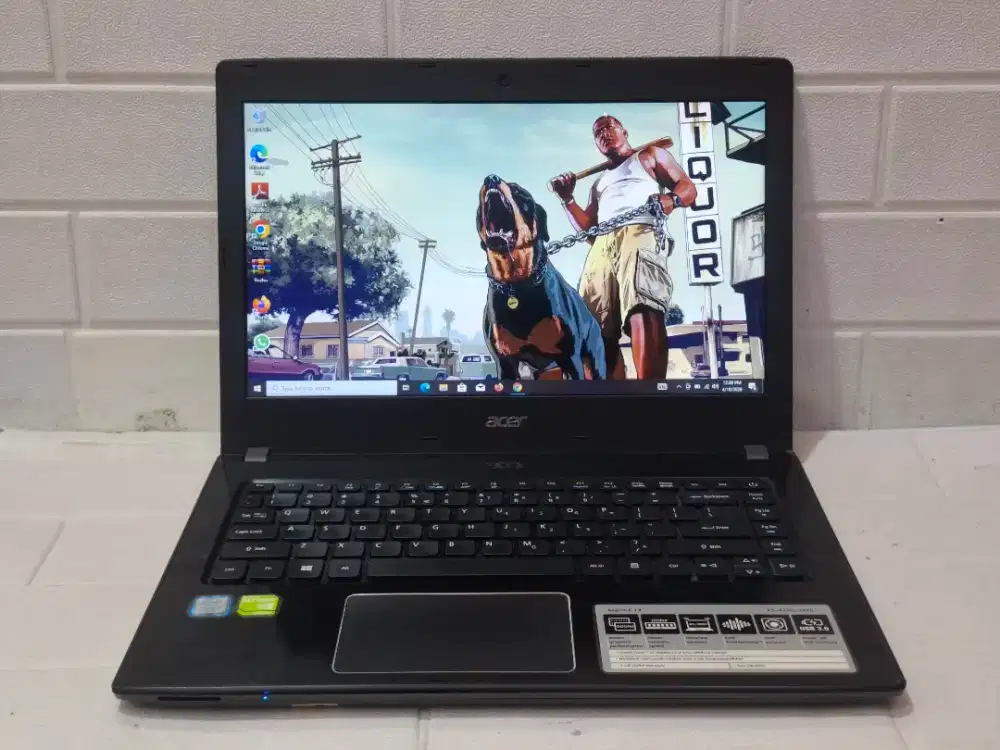 Acer Aspire E5-475G Prosesor Intel Core i3-6006U/Ram 8GB/SSD 256GB