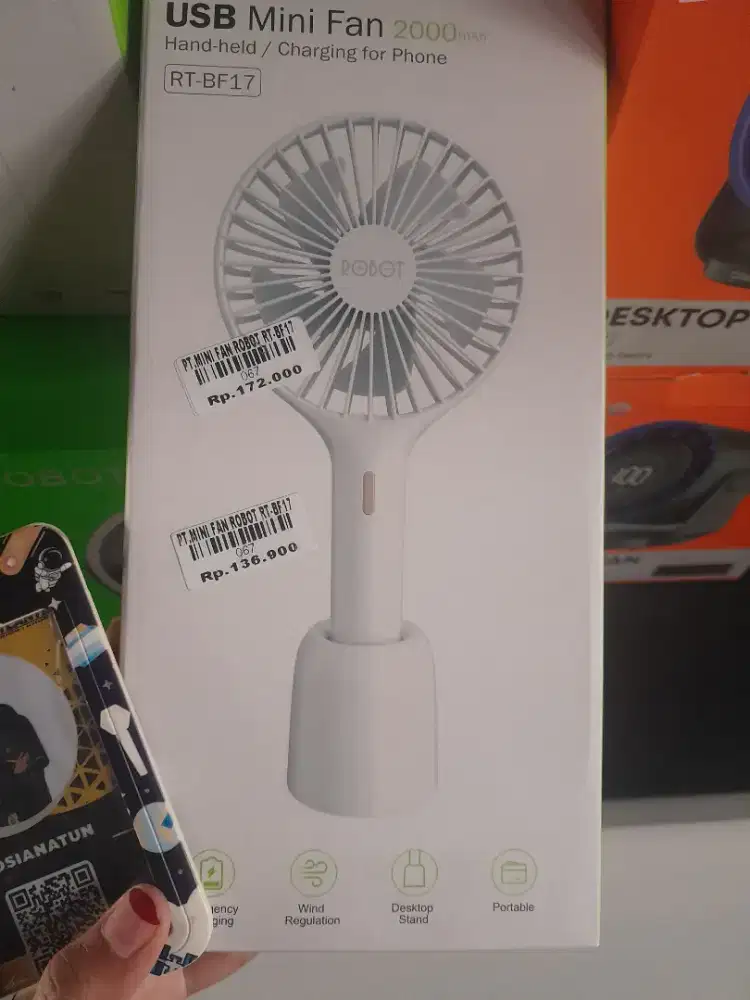 MINI FAN ROBOT RT-BF 17 ATLANTIS DAHSYAT