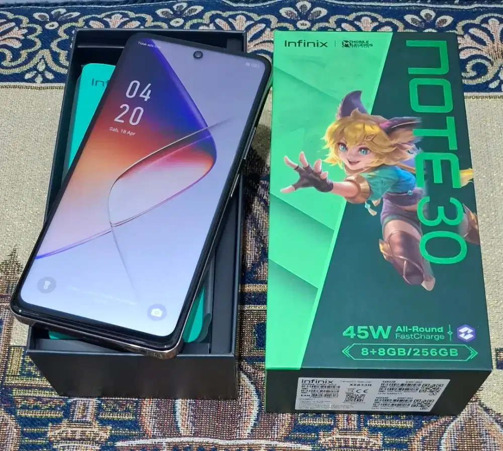 Infinix Note 30 RAM 8+5/256