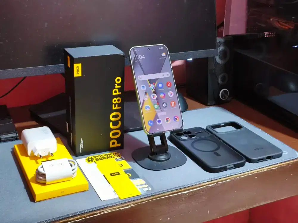 Poco F8 Pro 12/512 blue mulus fullset resmi !!!