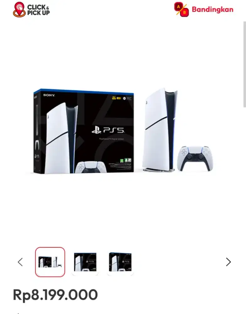 READY PS5 slim digital TERBARU