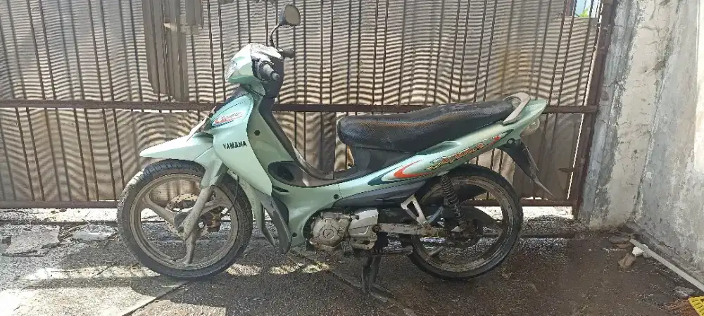Yamaha Jupiter 5LM Hijau Tosca RARE Orisinil