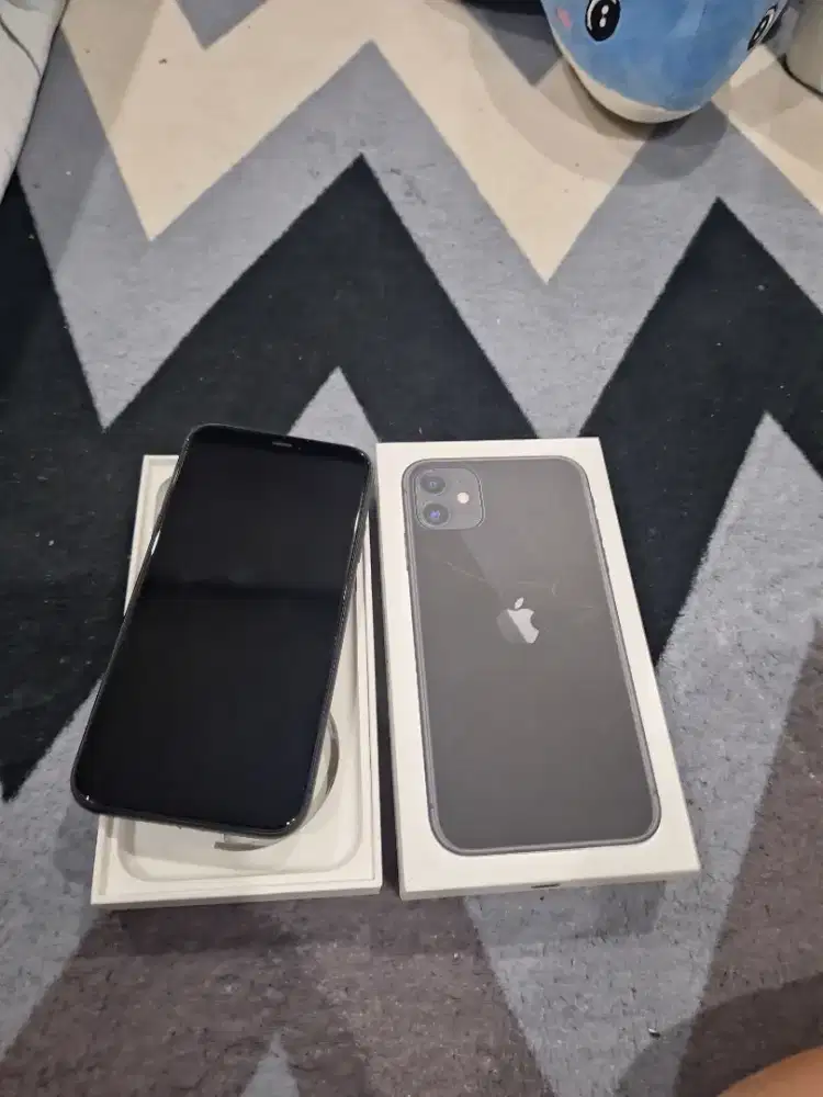 iPhone 11 64GB Black – Mulus & Siap Pakai! Ex ibox