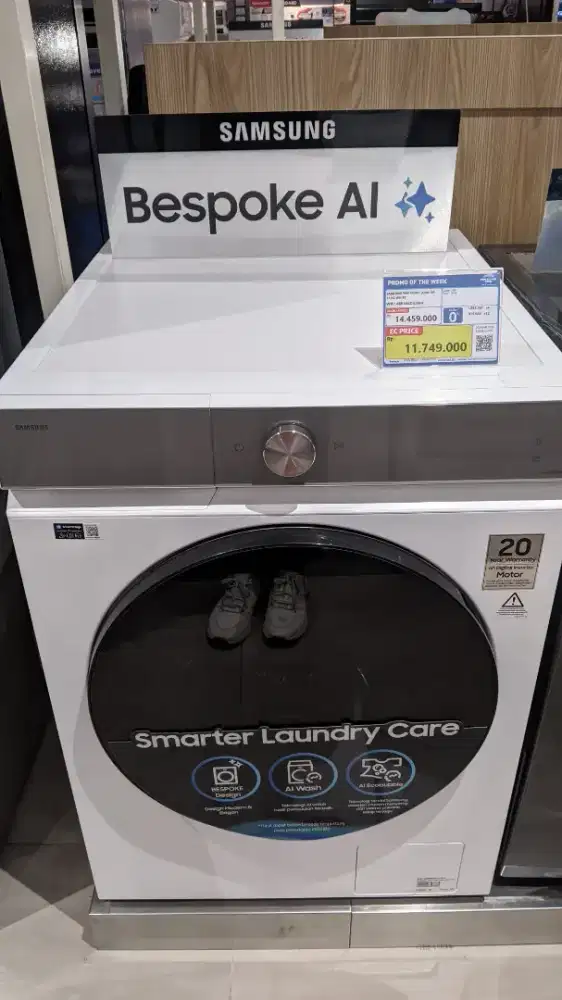 SAMSUNG WM FRONT LOADING 14KG WHITE