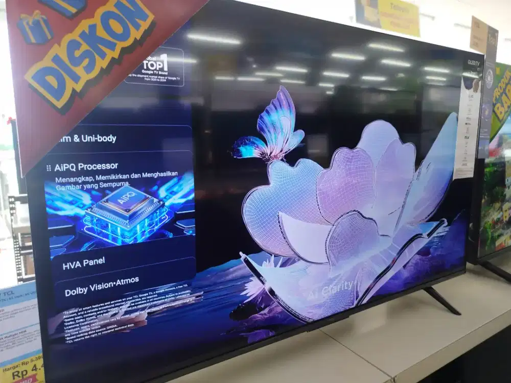 Tv TCL 43 INCH QLED Google TV