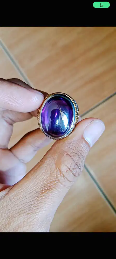 Batu Ametis kecubung berazil