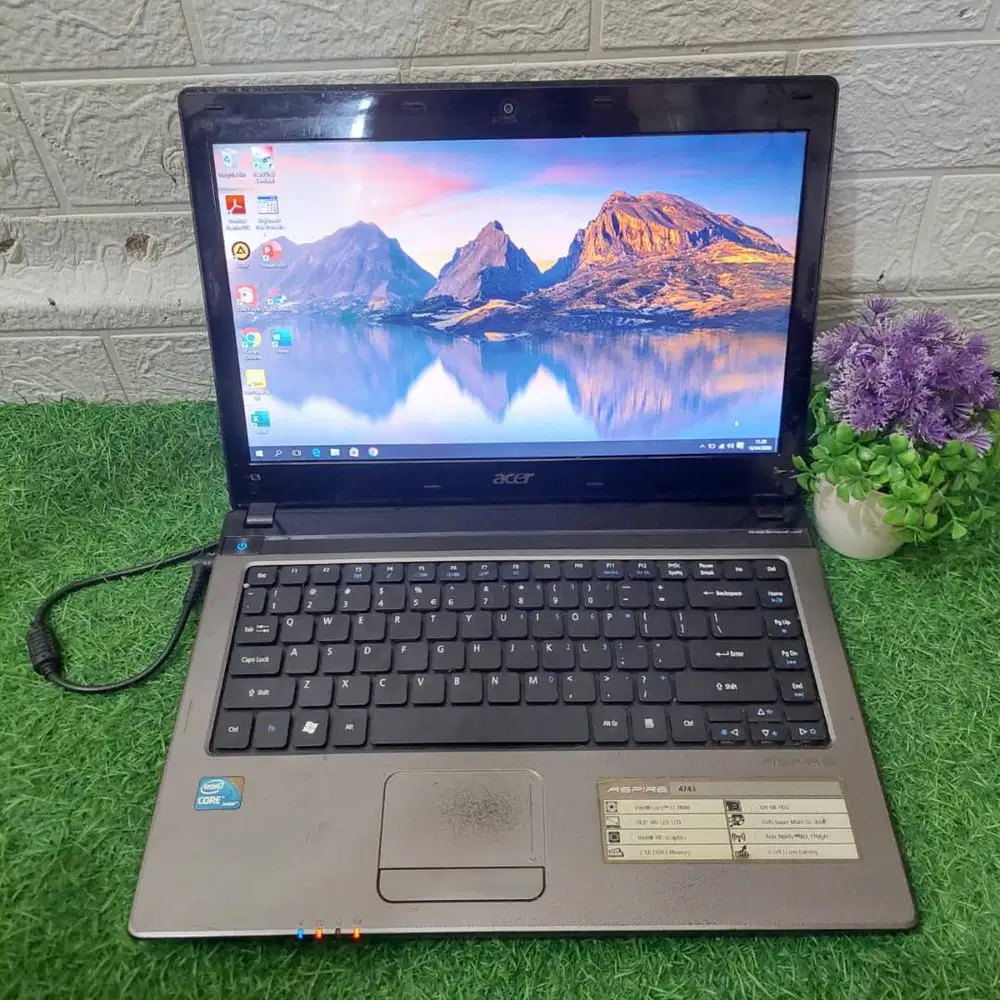 ACER ASPIRE 4743 INTEL CORTE i3 M380 RAM 4GB HDD 320GB
