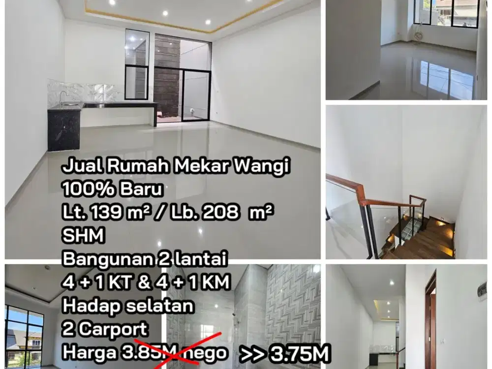 Termurah! Rumah Siap Huni di Mekarwangi Bandung