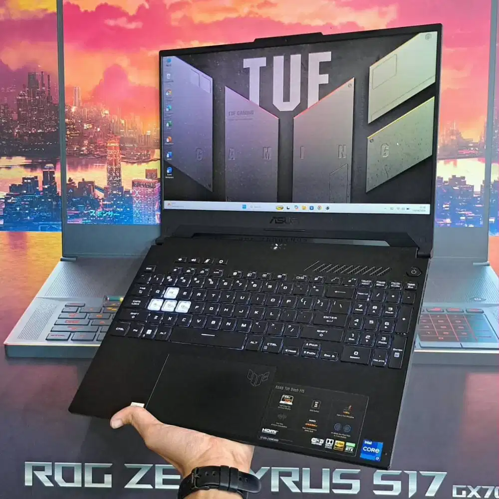 ASUS TUF DAS F15 FX517ZC Intel core i7-12650H RAM 16GB SSD 512GB