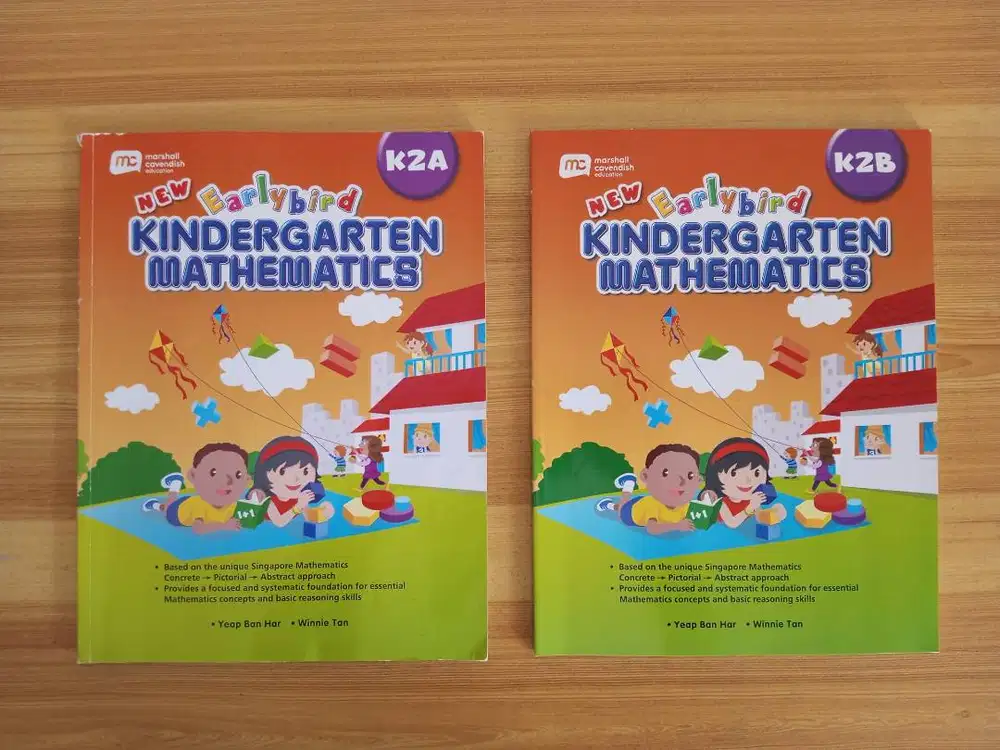 Buku Pelajaran Matematika TK - Earlybird Kindergarten Maths (K2A+K2B)