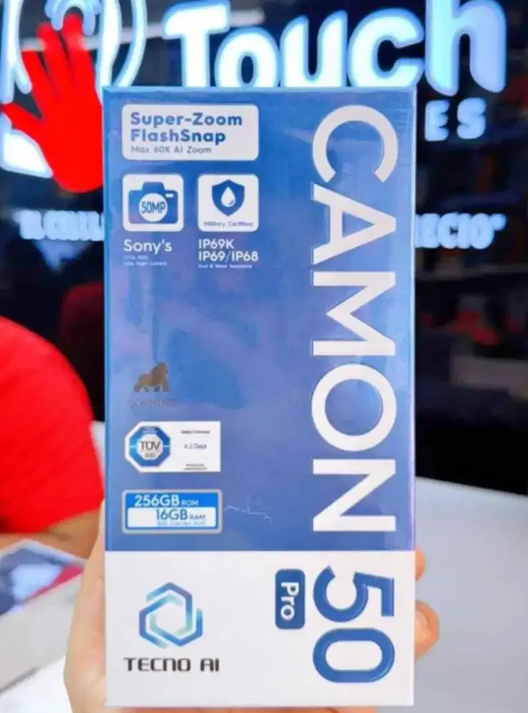 Tecno Camon 50 Pro 5G 12+12/512 Cocok untuk Trading BTac