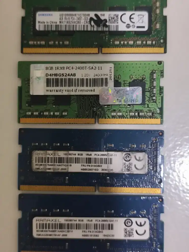 Ram DDR4 8GB copotan laptop