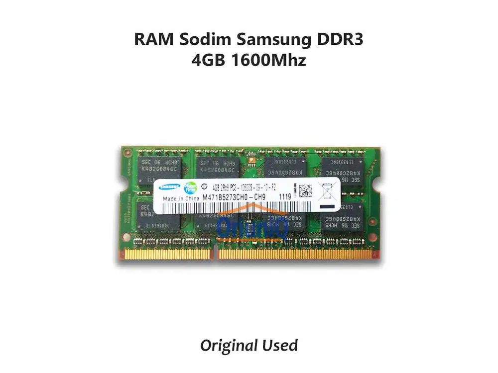 RAM SODIM Samsung DDR3 4GB 1600Mhz