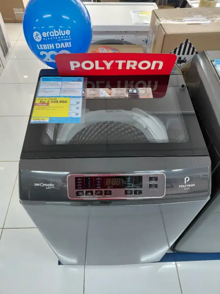 Mesin Cuci POLYTRON 8KG 330 watt