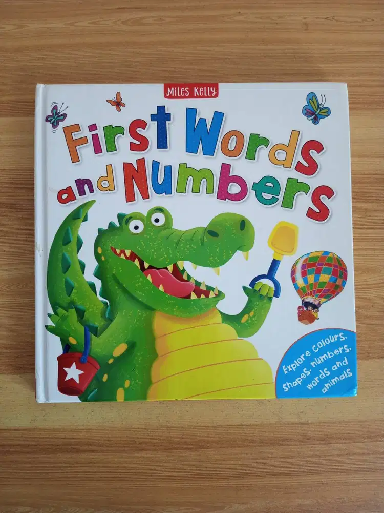 Buku First Words and Numbers - Miles Kelly