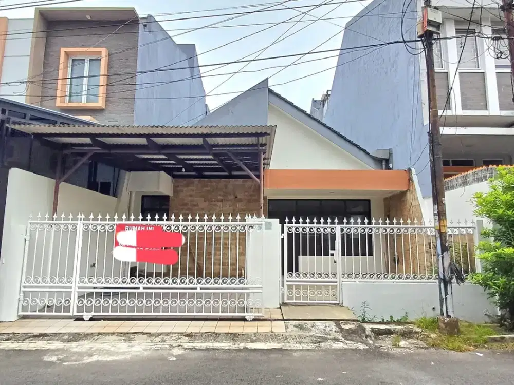 Rumah Sewa Siap Huni Taman Aries Luas 120sqm Bebas banjir