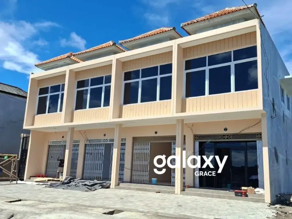 DISEWAKAN RUKO BARU 2 LANTAI DI RAYA TANGKUBAN PERAHU PADANGSAMBIAN DENPASAR
