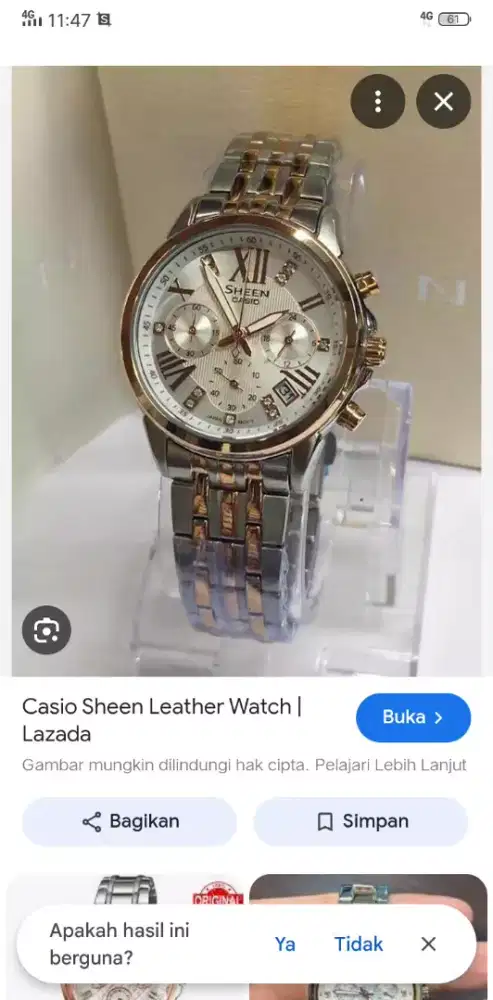 Jam tangan sheen 5026 wanita