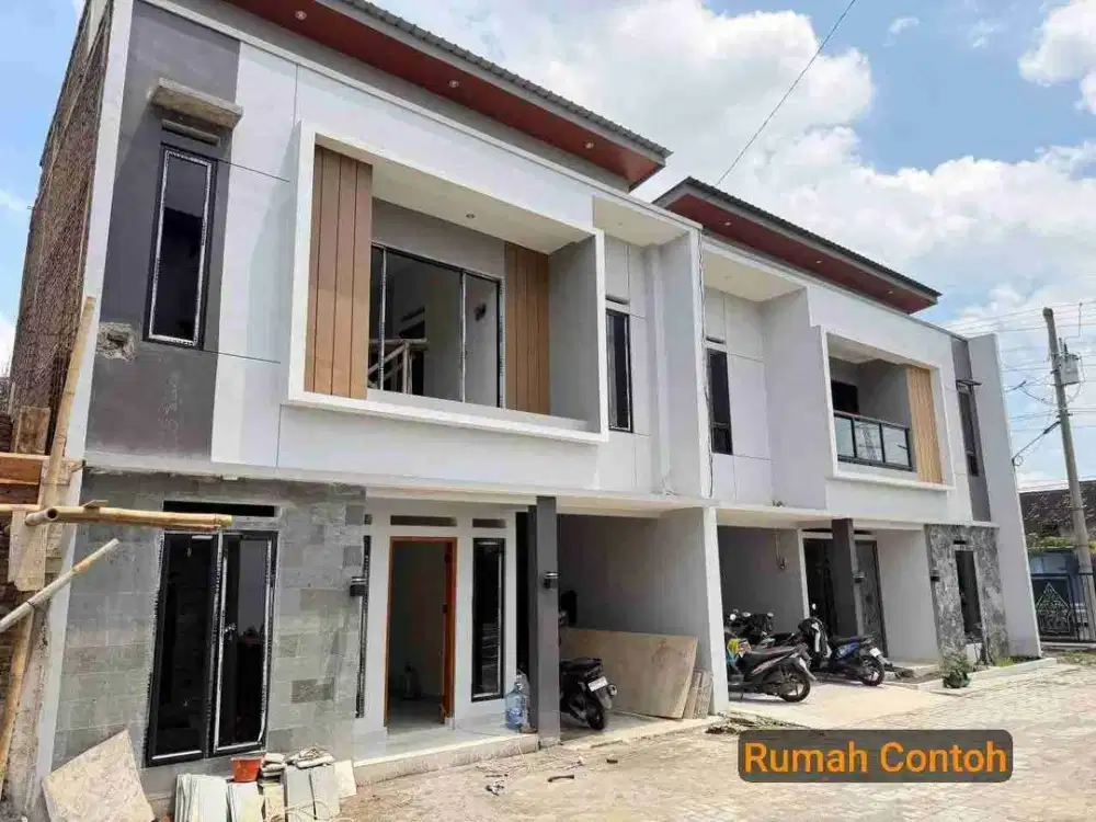Rumah Baru 2 Lantai dekat ke Kampus UMS Pesan Bangun