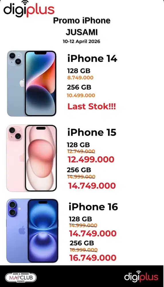 promo iphone 15 dan 16